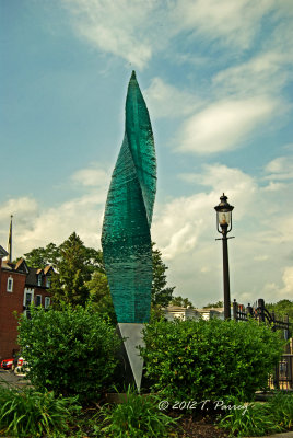 sculpture at the dock