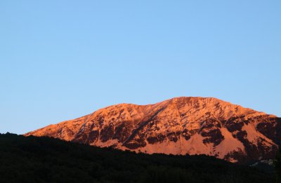 Sunset in Nocito