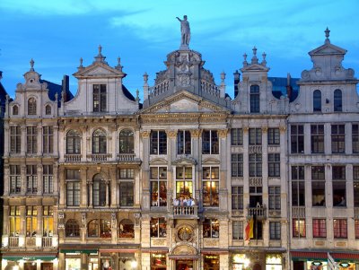 Brussel Grand Place Gulden Boot