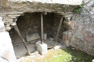 Ancient Phillippi, St. Paul's prison  (Acts 16:19-40)