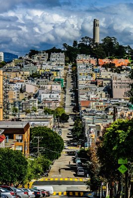 Coit Tower Atop Telegraph Hill