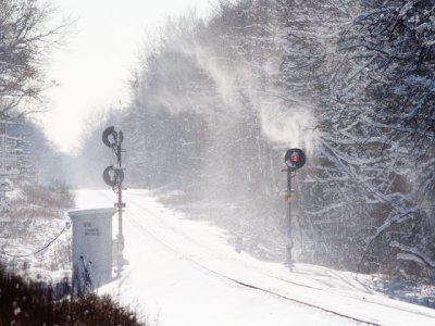 Wintery Railway