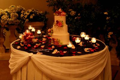 Candle Lit Cake