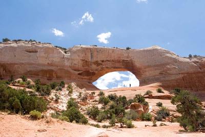 Wilson Arch, just inside the Utah Border