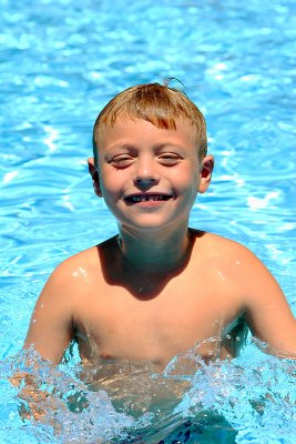Birthday Boy Swimmer