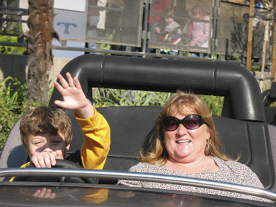 William and Mom Driving