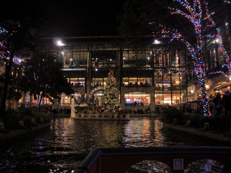 River Center Mall - taken from a barge