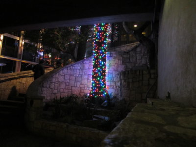 lights along the Riverwalk - unretouched exposure test