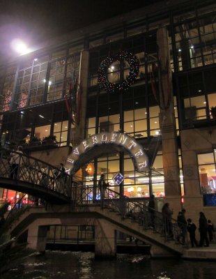 River Center Mall - taken from a barge