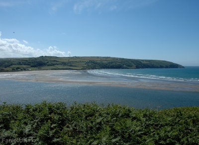 View across the Teifi Estuary from Gwbert