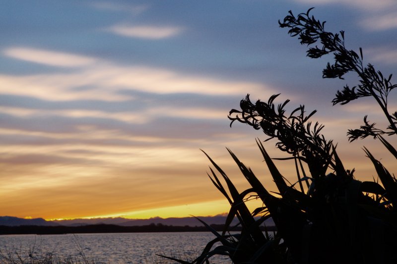 Chilean Volcanic Ash Sunset