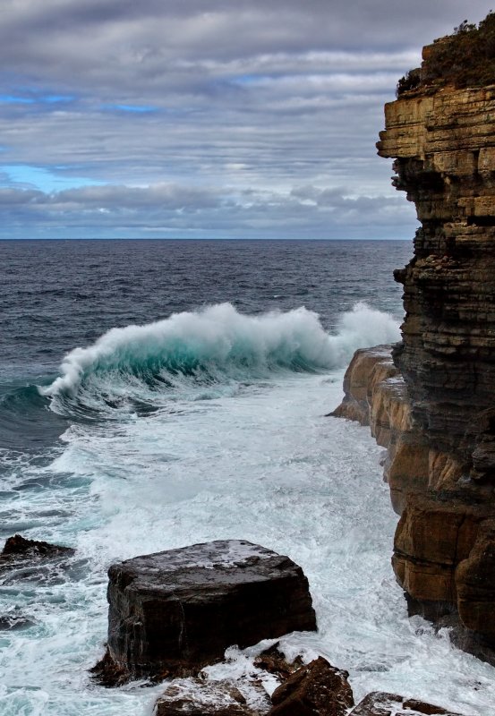 Wave Hits Reflected Wave.....