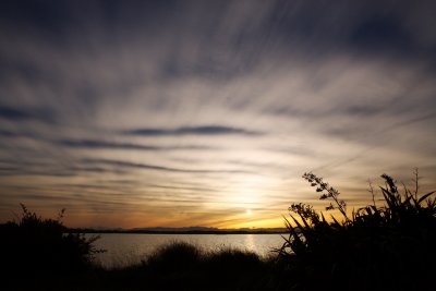 Chilean Volcanic Ash Sunset