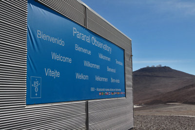 Bienvenidos a Paranal Observatory