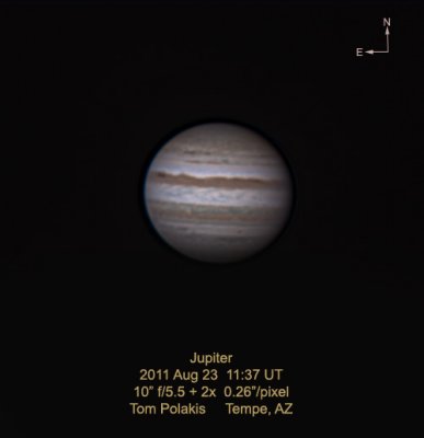 Jupiter: August 23, 2011