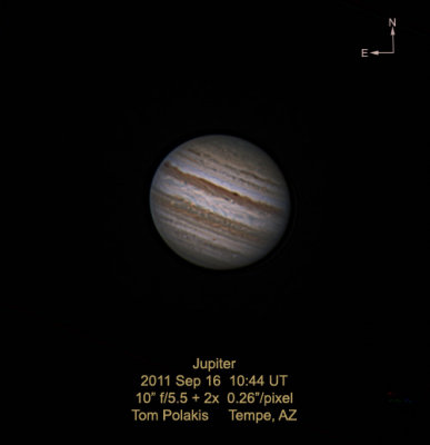 Jupiter: 9/16/11 (100%)
