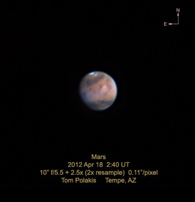 Mars: 4/18/12