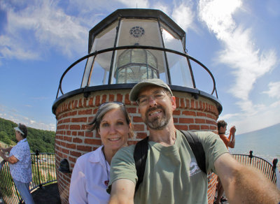 At the Top of Little Sable Light House