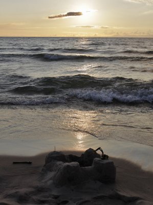 Sand Castle is 30 feet tall