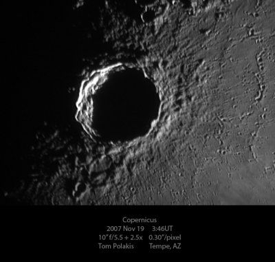 Moon: Copernicus 11/19/07