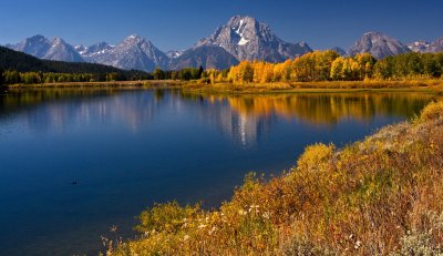 The Tetons in Morning light