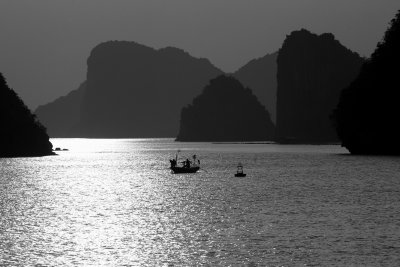 Sunset Ha Long Bay