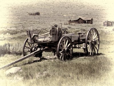 Bodie Ghost Town Wagon