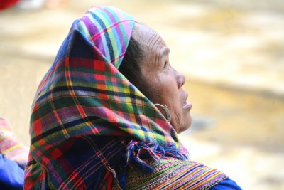 Woman from Bac Ha, Vietnam