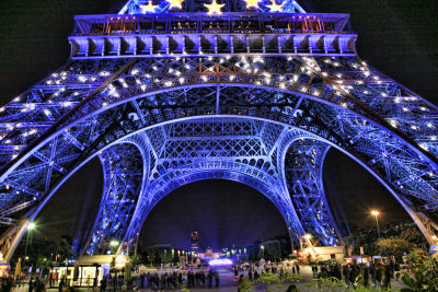 Eiffel Tower Night I