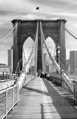 Brooklyn Bridge Black n White