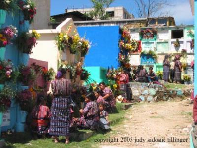 cemetery too, solola, guatemala