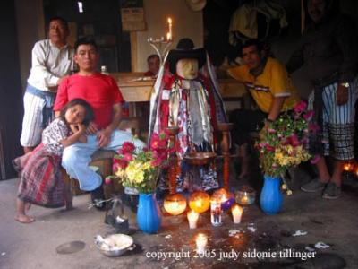 maximon shrine, santiago atitlan, guatemala