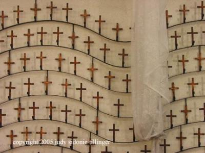 crosses, santiago atitlan, guatemala