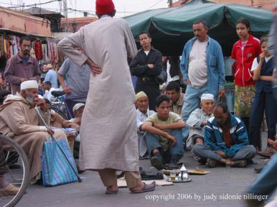 tales, djemaa el fna, marrakech