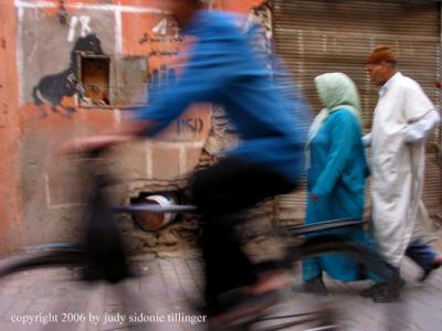 biker, marrakech