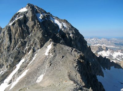 Looking across the Lower Saddle to the Middle Grand.