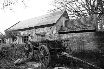 An old farm house