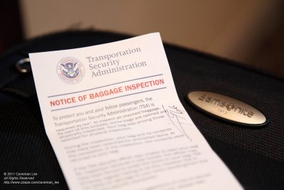 TSA Inspection !