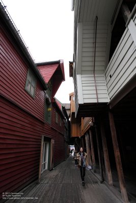 Visiting the wharf