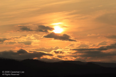 Sunset in Biei