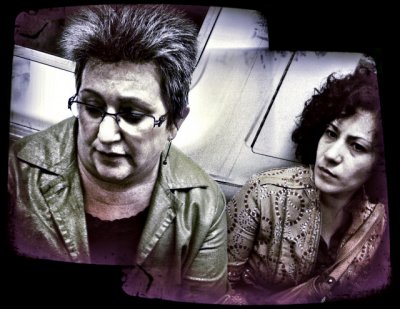 Two Women, 1 Train