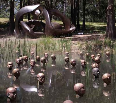 Sculpture Garden, National Art Gallery, Canberra, Australia