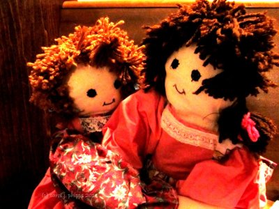 Dolls made by My Mom.