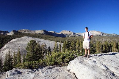 Dan enjoying the view