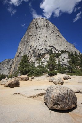 At the top of Nevada Fall