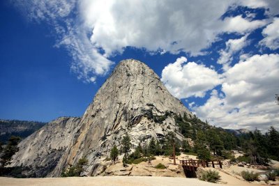 At the top of Nevada Fall