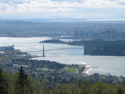 View of downtown Vancouver