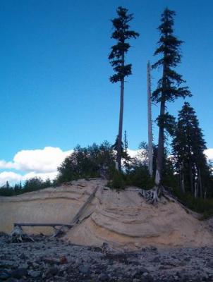 The forces of erosion at work
