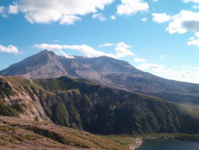 Mount St. Helen's (the crater side)