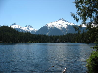View across Levette Lake